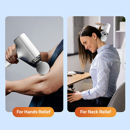 Portable Mini Massage Gun - Handheld Massager for Full Body, Back, Neck, Muscle Relaxation