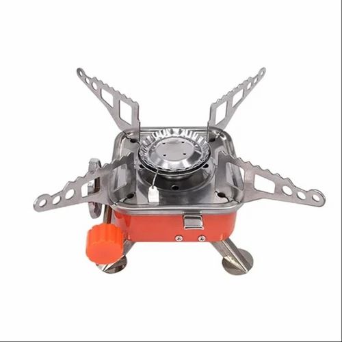 Mini Camping Gas Stove, Portable Card Type Stove With Folding Furnace