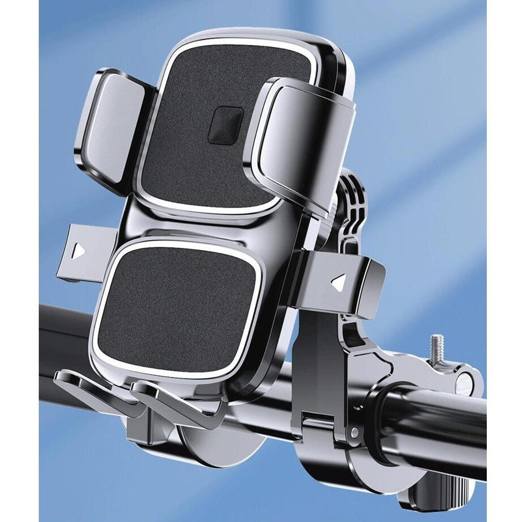 Universal Bike Phone Mount – Secure Handlebar Cell Phone Holder for Bicycle, Motorcycle & Motorbike