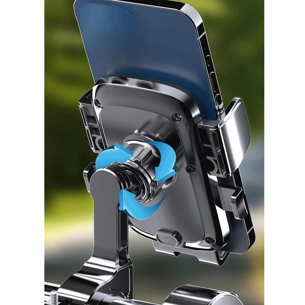 Universal Bike Phone Mount – Secure Handlebar Cell Phone Holder for Bicycle, Motorcycle & Motorbike