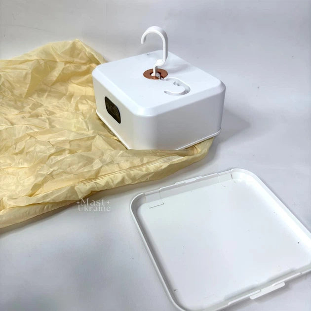 Portable Electric Clothes Dryer with Timer – Fast Drying Foldable Mini Garment Dryer Heater with Hook for Travel, Home & Hostel