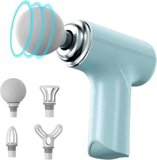 Portable Mini Massage Gun - Handheld Massager for Full Body, Back, Neck, Muscle Relaxation