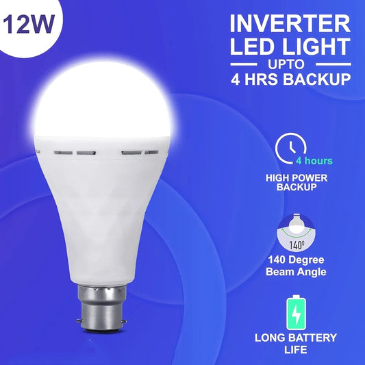 Altroz Rechargeable Emergency Inverter LED Bulb 12W