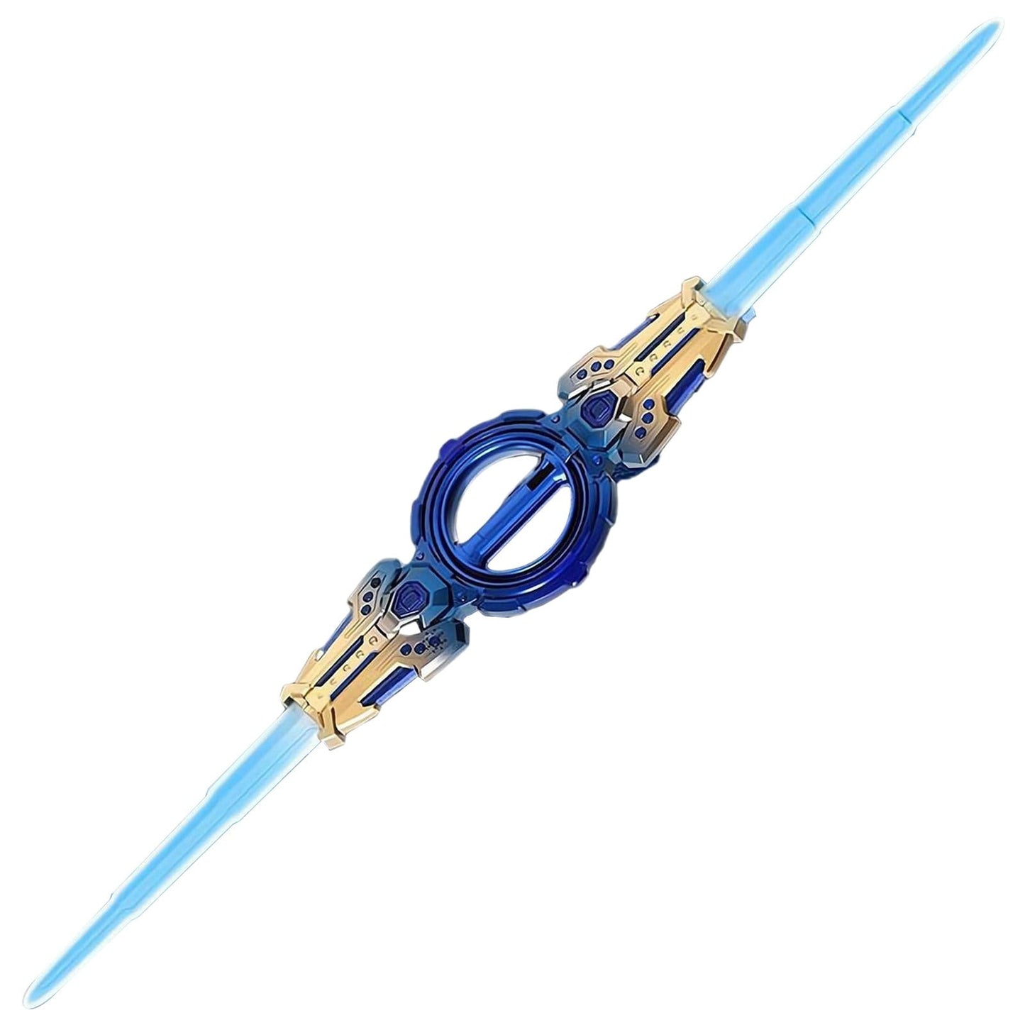 Fire Spin Double-Edged Lightsaber Toy – 360° Rotating Sword with 7-Color LEDs & Sound