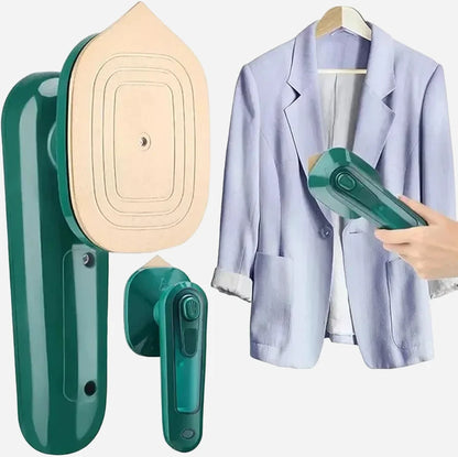 Portable Travel Garment Steamer & Mini Iron – Handheld Dry & Wet Clothes Iron for Outing & Home