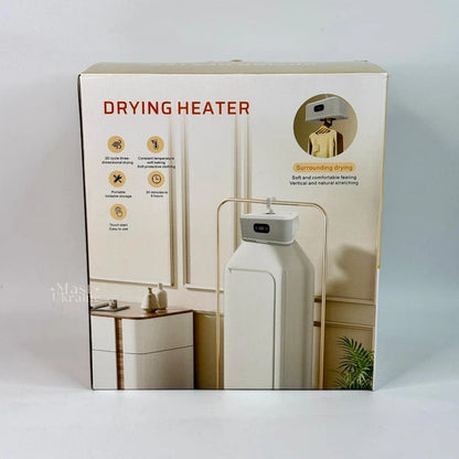 Portable Electric Clothes Dryer with Timer – Fast Drying Foldable Mini Garment Dryer Heater with Hook for Travel, Home & Hostel