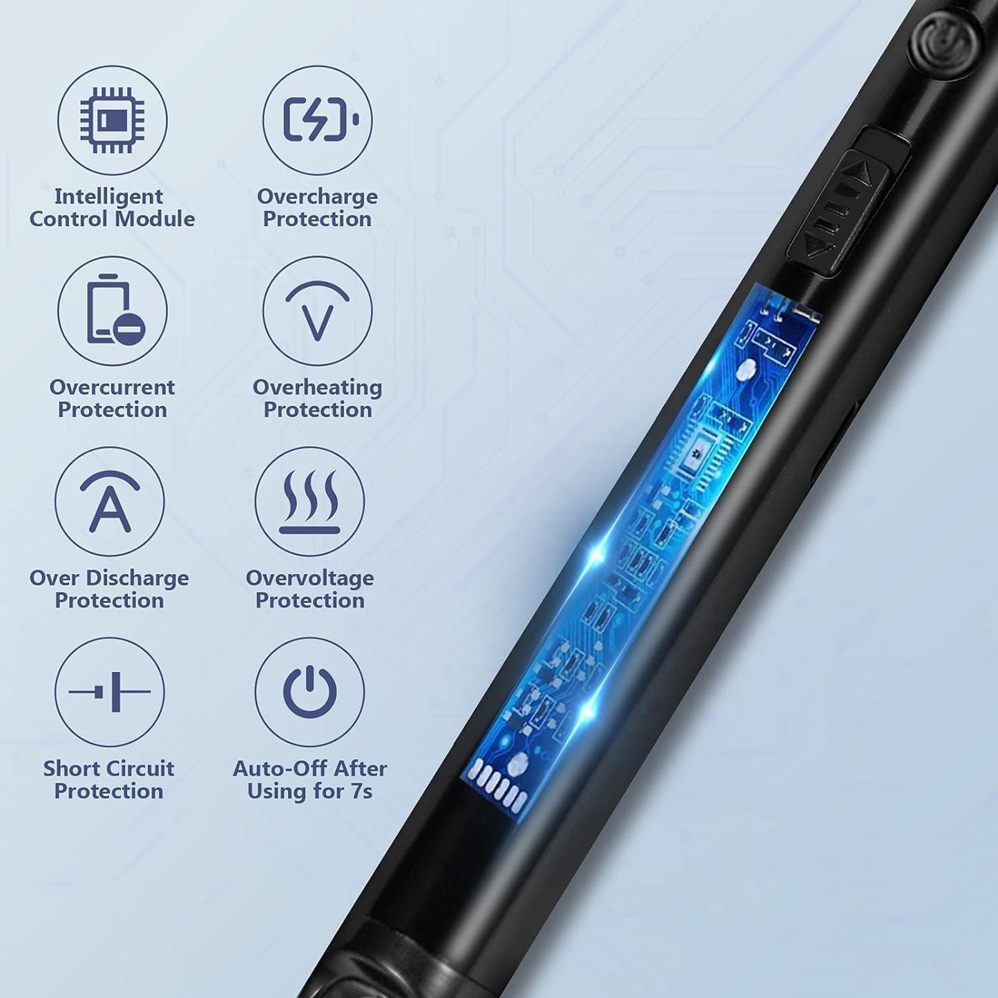 USB Plasma Rechargeable Electric Gas Lighter