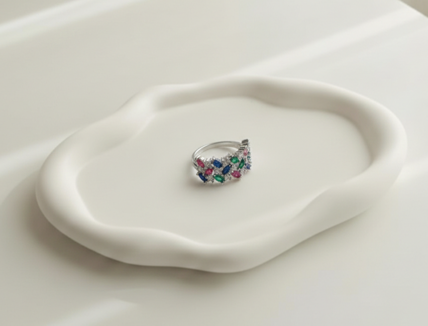 Multi Colour Women Ring S4978109