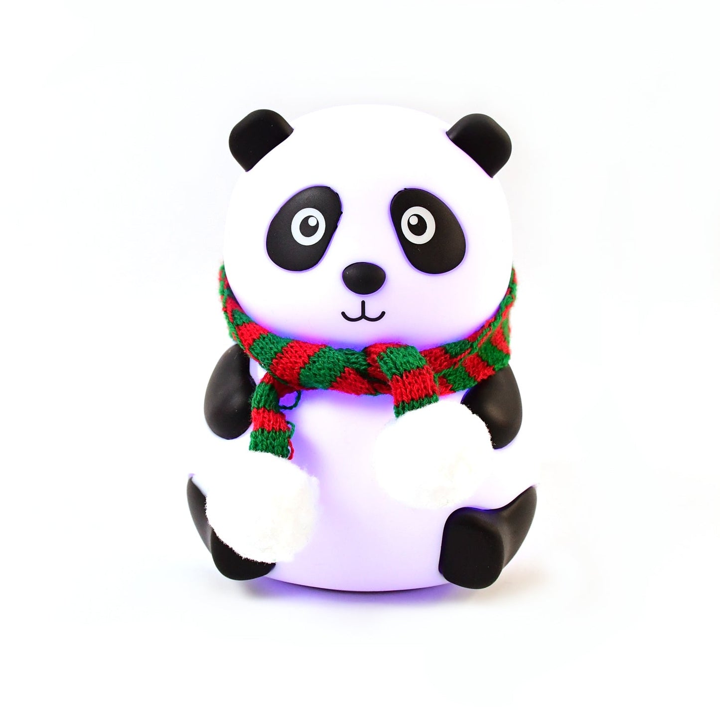Cute Panda LED Bedside Night Light – 7-Color Touch Control