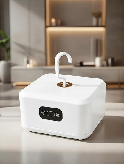 Portable Electric Clothes Dryer with Timer – Fast Drying Foldable Mini Garment Dryer Heater with Hook for Travel, Home & Hostel